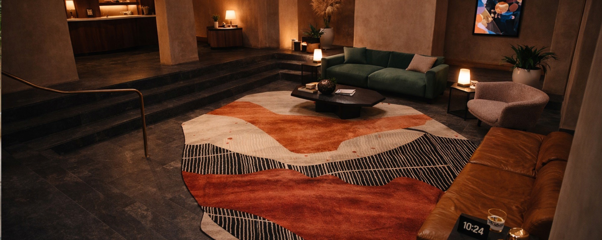 Bold Geometric Rugs Are Still the Core of 2026 Interior Trends